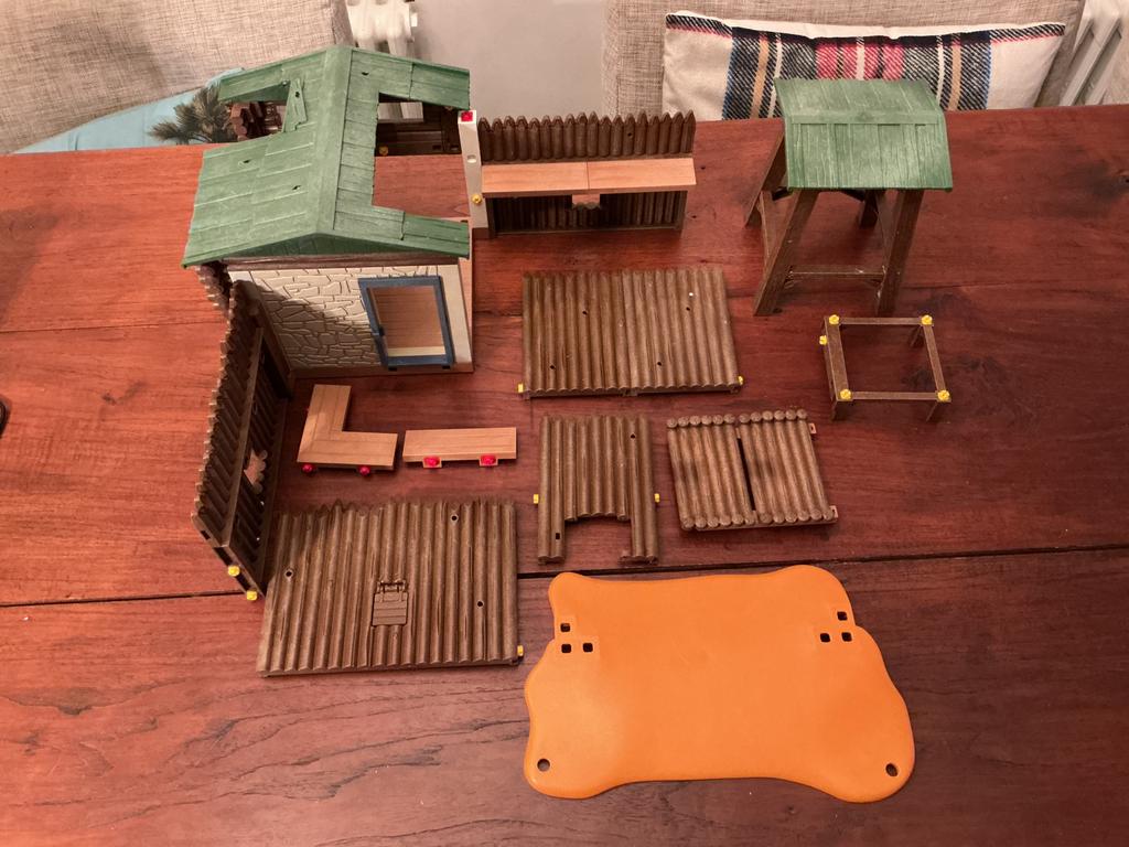 Playmobil 5245 fort brave western onderdelen, Kinderen en Baby's, Speelgoed | Playmobil, Ophalen of Verzenden, Gebruikt