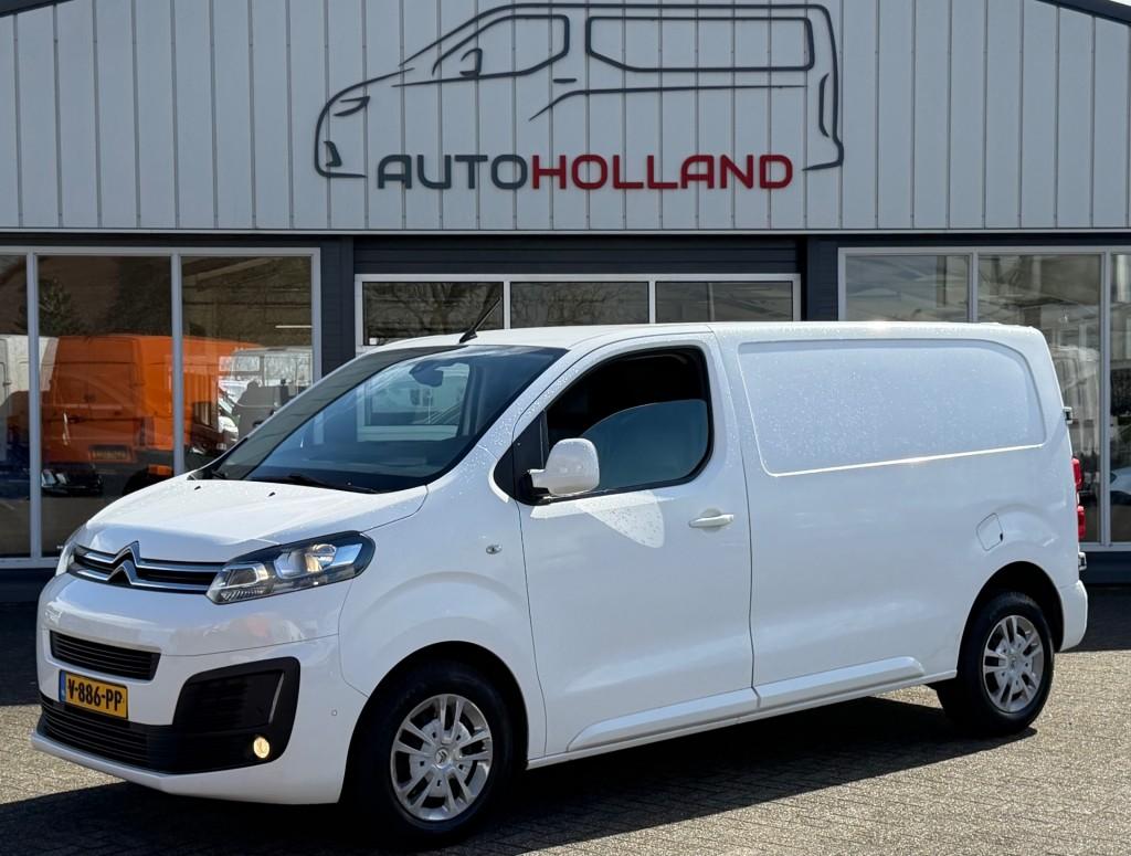 Citroen JUMPY 2.0 BleuHDI 90KW 122PK L2H1 EURO 6 AIRCO/ CRUI, Auto's, Bestelauto's, Citroën, Parkeersensor, Wit, Bedrijf