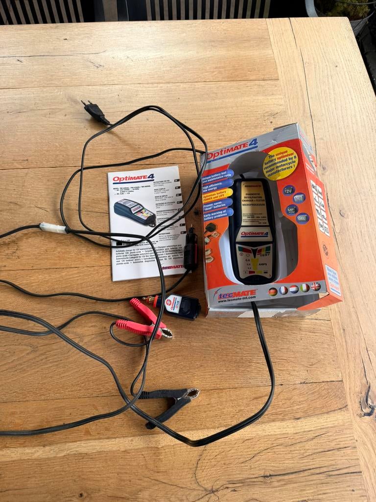 Optimate 4 druppellader+ optimate 115, Ophalen of Verzenden