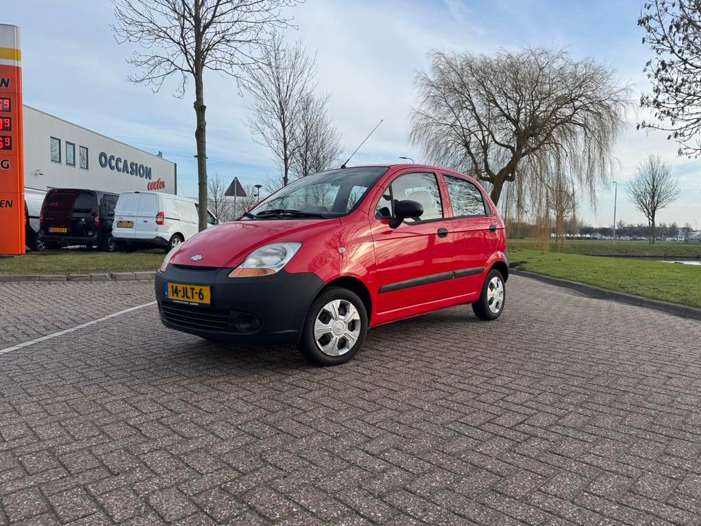 Chevrolet Matiz 0.8 2009 Rood, Auto's, Chevrolet, Voorwielaandrijving, Origineel Nederlands, 19 km/l, Particulier