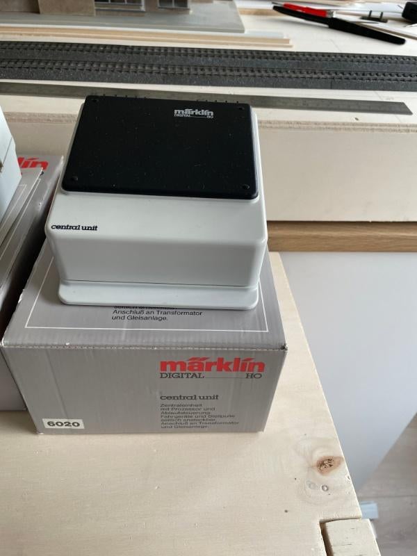 Märklin 6020 Central Unit in nette, gebruikte staat met OVP, Ophalen, Gebruikt, Märklin, Transformator of Voeding