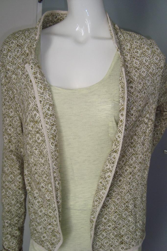 NOORS MOTIEF VEST MAISON SCOTCH MT 38, Kleding | Dames, Truien en Vesten, Maat 38/40 (M), Verzenden, Maison Scotch, Zo goed als nieuw