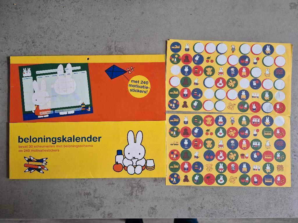 Nijntje beloningskalender, Ophalen of Verzenden, Gebruikt