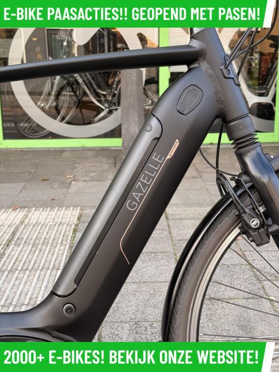 Gazelle Grenoble C8 Elektrische fiets met BOSCH midden motor, Gazelle, Ophalen of Verzenden, Zo goed als nieuw, 50 km per accu of meer