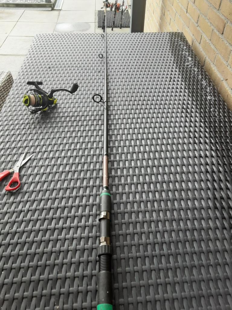 Mitchell suprema Feeder 12 ft 80 gr, Ophalen, Zo goed als nieuw, Werphengel