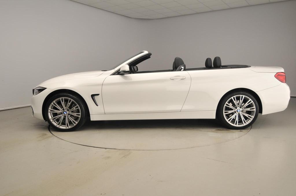 BMW 4 Serie Cabrio 440i xDrive Leder / Sportstoelen / Camera, Auto's, BMW, Automaat, Stof, 4-Serie, Cabriolet