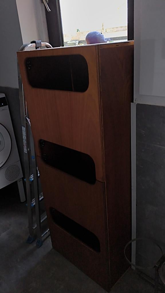 Wasmand met 3 vakken, Ophalen of Verzenden