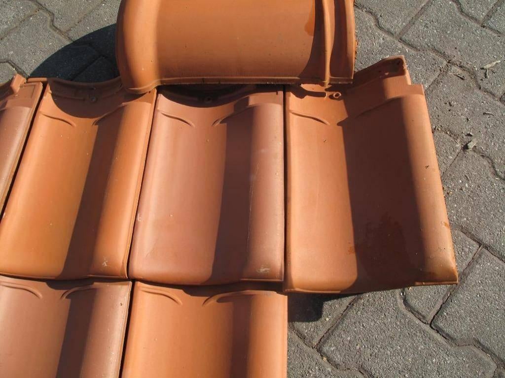 GOEDKOOP !! -VH Natuurrood dakpannen vanaf € 0.99 per stuk, Ophalen, Steen of Klei, Nieuw, 15 m² of meer