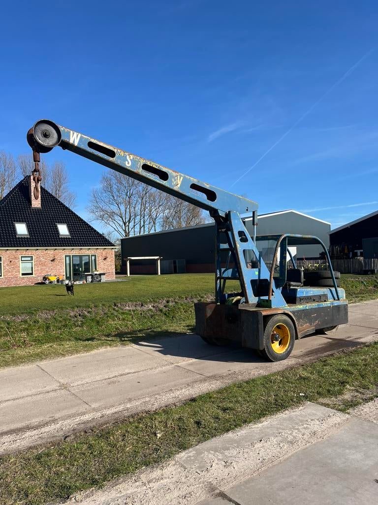 Hyster Carry kraan verreiker botenlift, 3000 tot 4000 kg, Ophalen, Diesel, Overige typen
