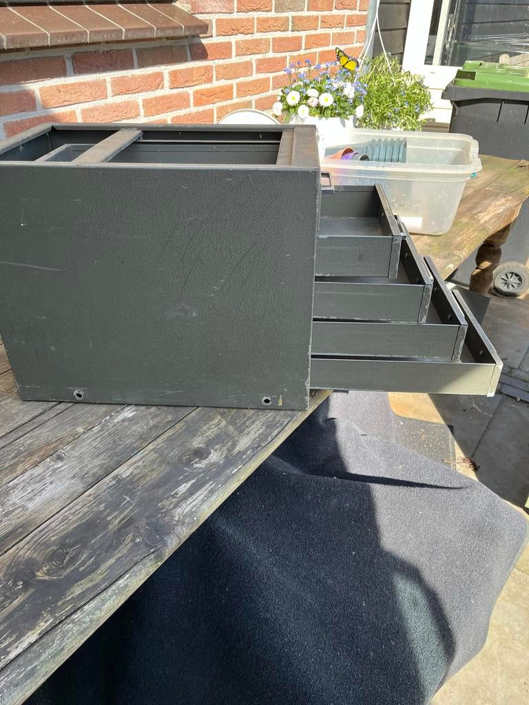 Stevige ladenbak met 5 lades, Huis en Inrichting, Kasten | Ladekasten, Ophalen, Minder dan 50 cm, Gebruikt, 5 laden of meer