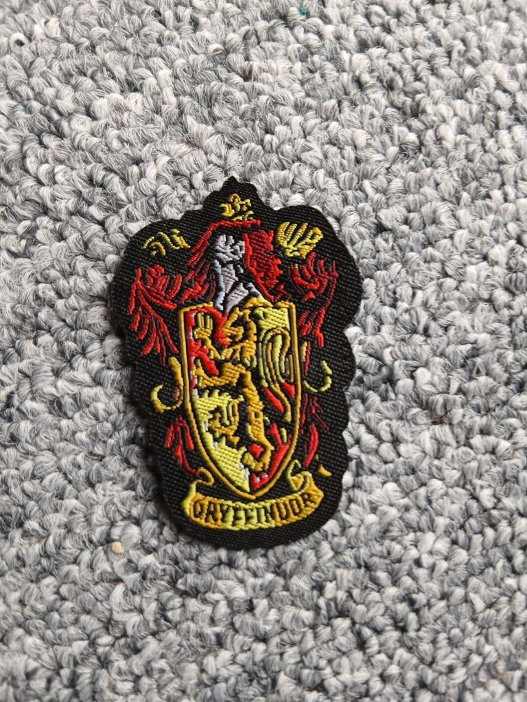 Strijkapplicatie patch harry potter gryffindor, Verzamelen, Harry Potter, Ophalen of Verzenden, Zo goed als nieuw