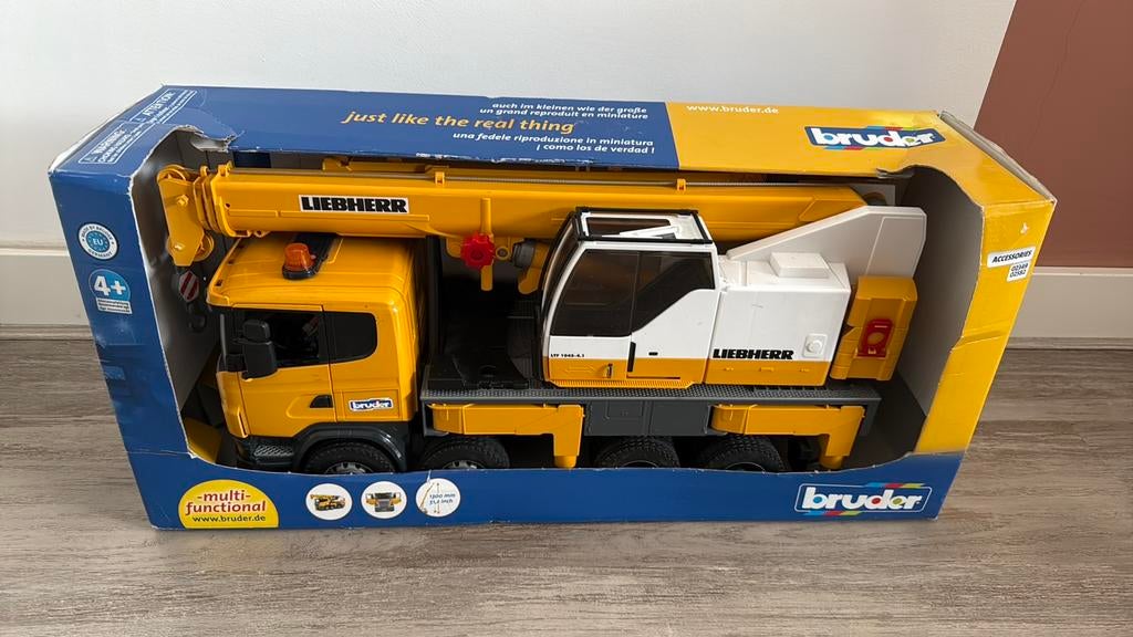 Bruder hijskraan incl verpakking, Ophalen, Zo goed als nieuw, Jongen of Meisje