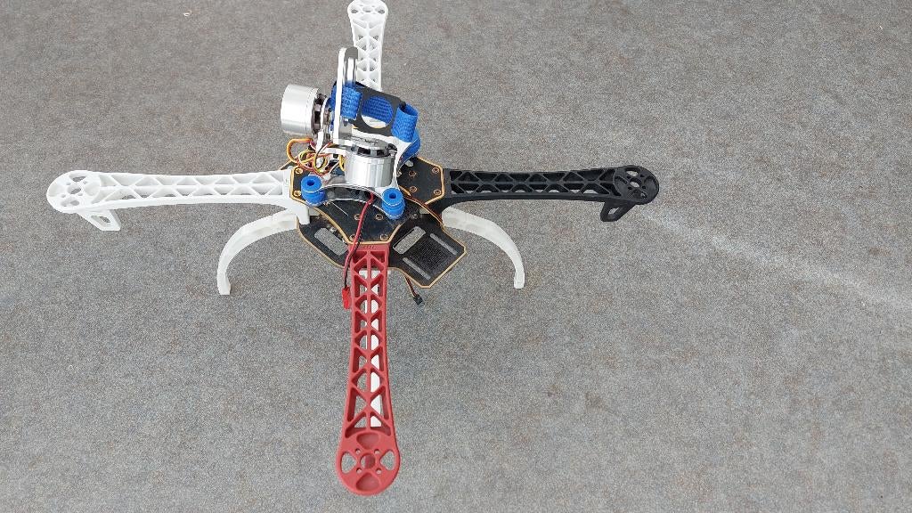 Drone DJI frame + gimbal betreft onderdelen (zie foto), Cameradrone, Ophalen of Verzenden, Zo goed als nieuw, DJI