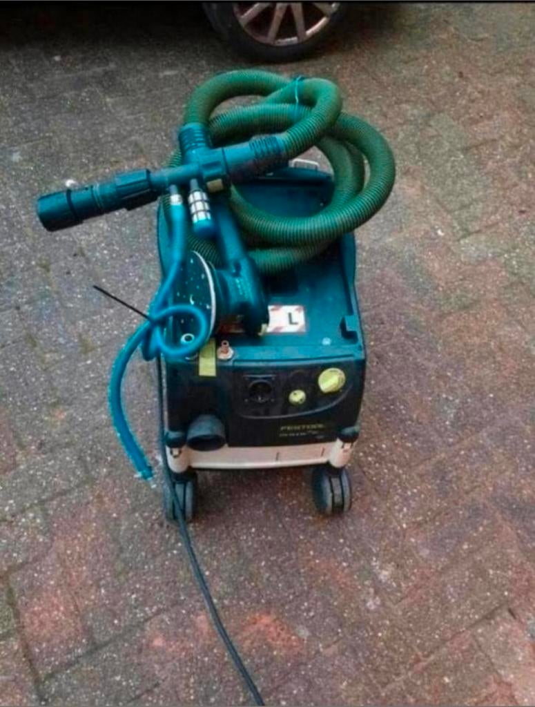 Festool pneumatische stofzuiger incl schuurmachine, Auto diversen, Ophalen of Verzenden, Festool, N.v.t, N.v.t