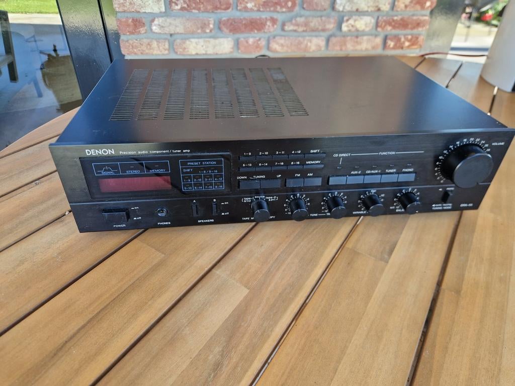 Denon receiver versterker DRA 55 retro vintage, Audio, Tv en Foto, Versterkers en Receivers, Ophalen of Verzenden, Gebruikt, Denon