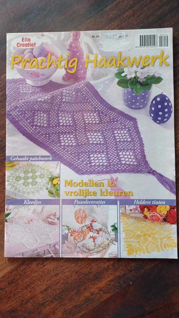 Ella, vrolijk haken voor de lente, Ophalen of Verzenden, Zo goed als nieuw, Haken, Patroon of Boek