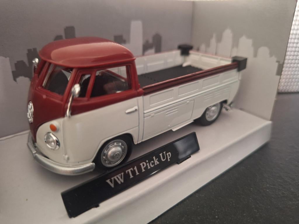 Volkswagen T1 Pick-up Schaal 1:43, Overige merken, Auto, Nieuw, Cararama