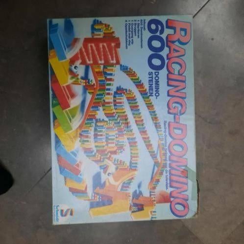 Doos vol met domino, Verzenden, Zo goed als nieuw