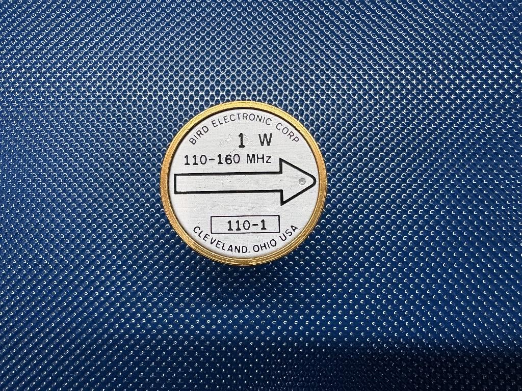 Bird 43 meetkopje 1w 110-160 Mhz 110-1, Telecommunicatie, Ophalen of Verzenden, Gebruikt