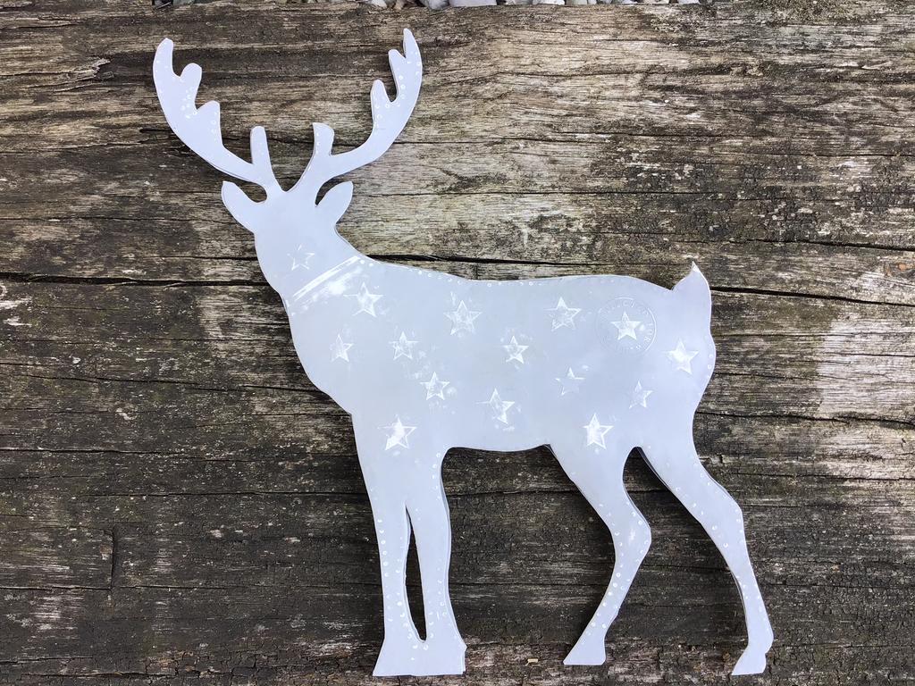 Metalen hert van BC, Diversen, Kerst, Ophalen of Verzenden, Zo goed als nieuw