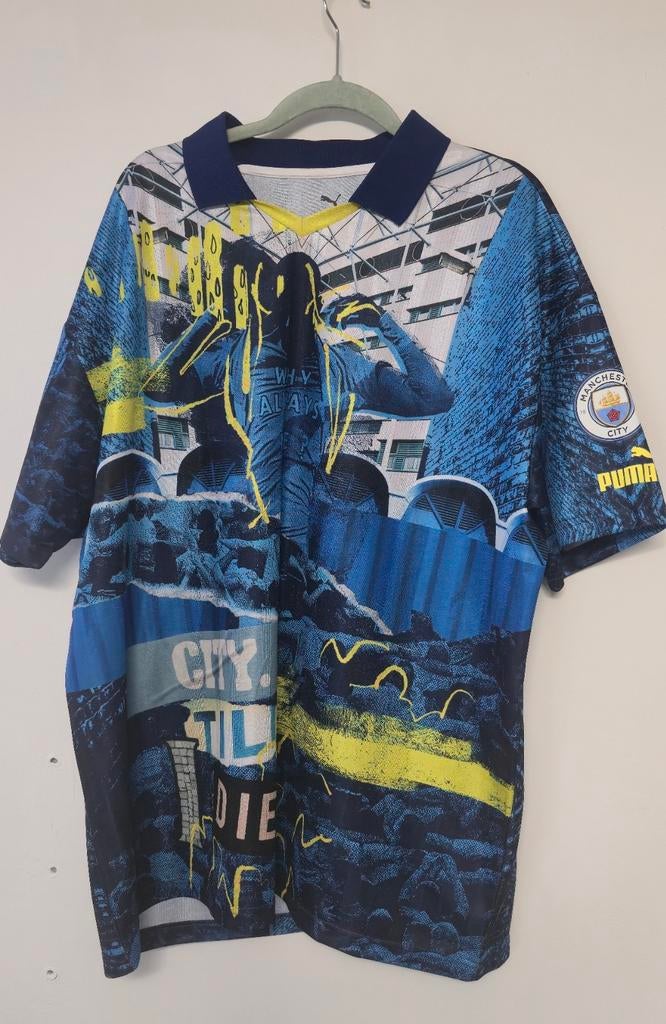 PUMA MANCHESTER CITY VOETBAL T-SHIRT EXCLUSIVE, Maat XS of kleiner, Ophalen of Verzenden, Nieuw, Shirt