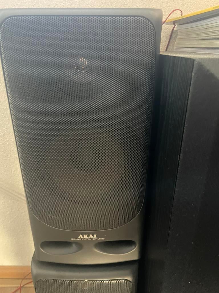 AKAI luidsprekers 50watt/8 ohm., Ophalen, Zo goed als nieuw