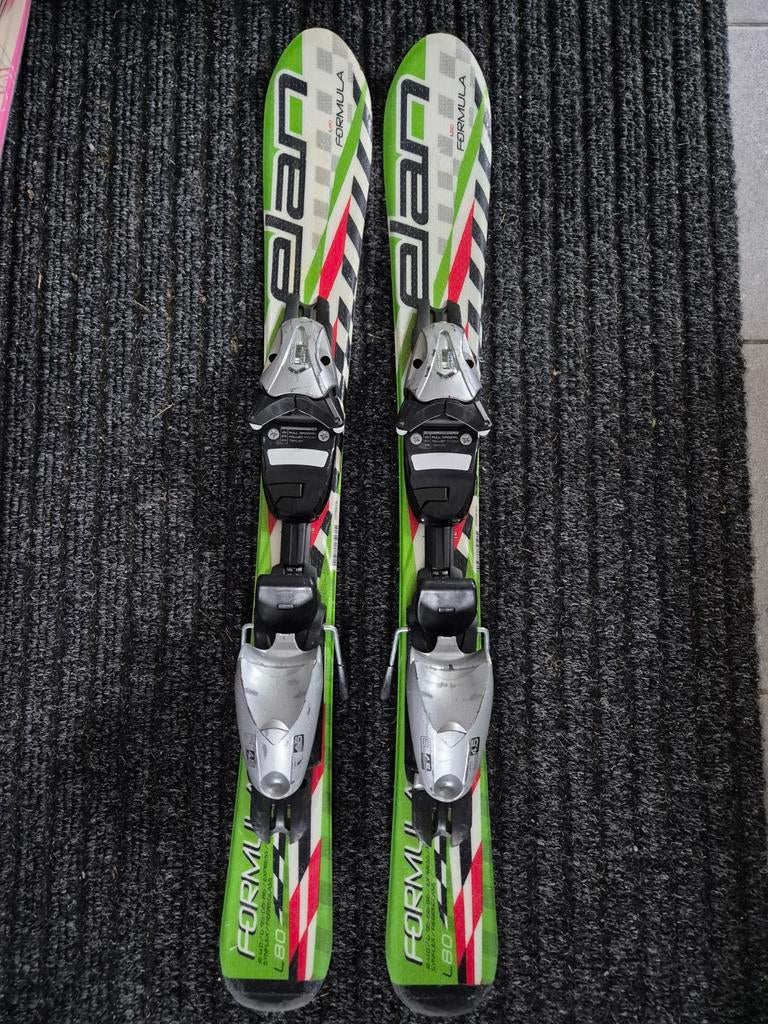 Kinder ski's L80 Elan, Sport en Fitness, Skiën en Langlaufen, Gebruikt, Skiën, Minder dan 100 cm, Ski's