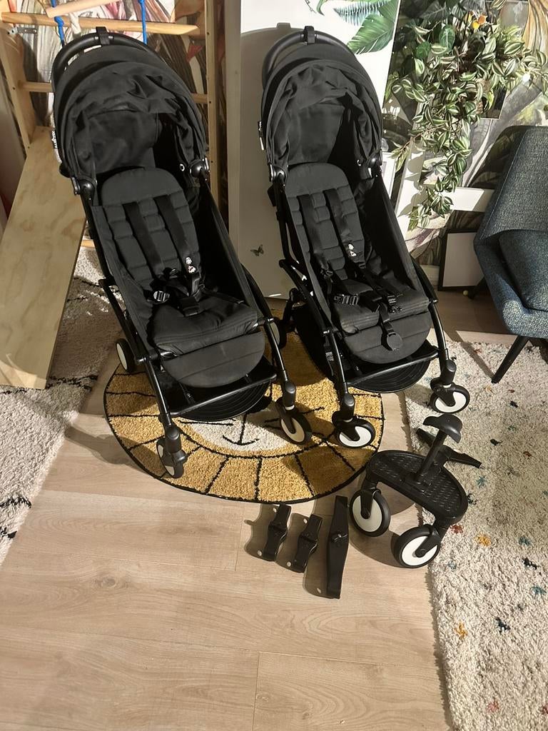 2x babyzen yoyo2 reis buggys, Kinderen en Baby's, Buggy's, Ophalen, Zo goed als nieuw, Zonnekap