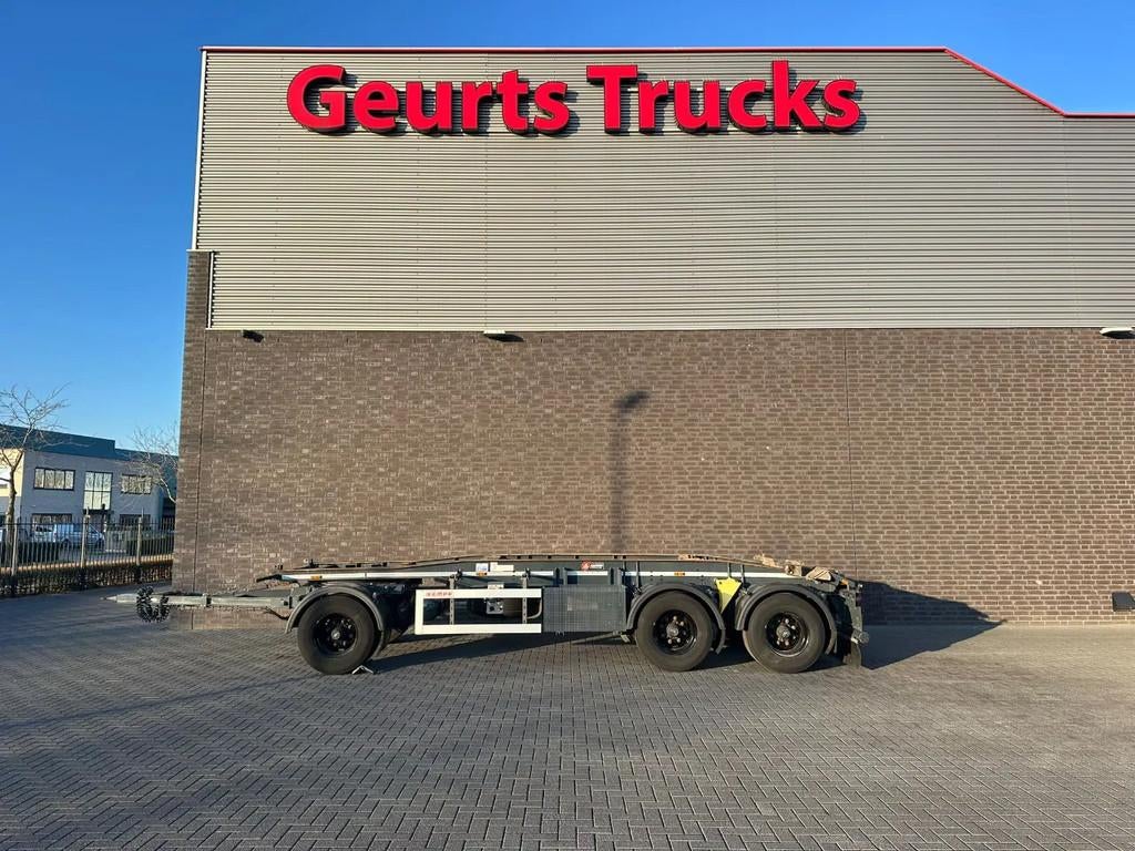 Kempf 3 ASSIE CONTAINER AANHANGER (bj 2023), Auto's, Vrachtwagens, Bedrijf, Aanhangers en Opleggers, Overige brandstoffen, Geïmporteerd