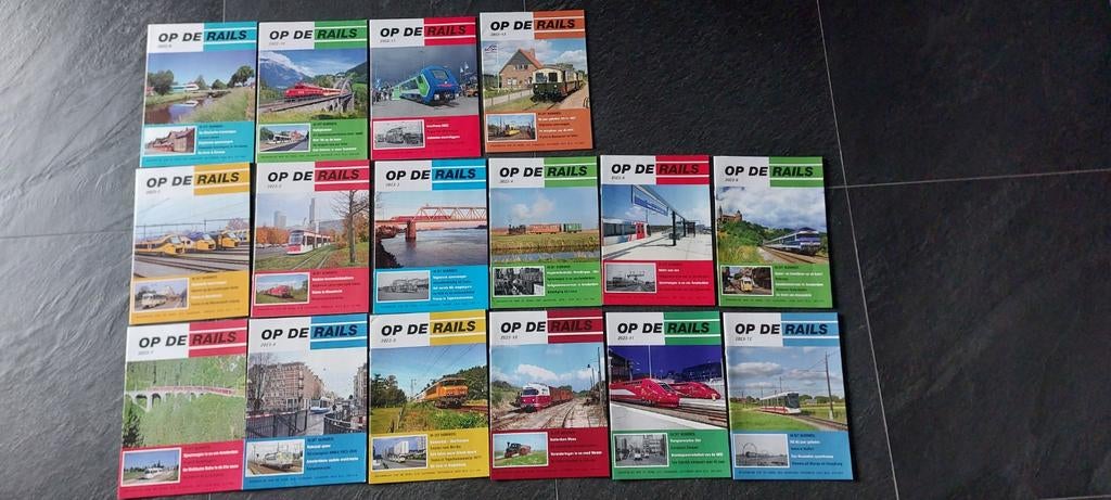 Tijdschriften 'op de rails' NVBS en Nationaal Spoorwegmuseum, Ophalen of Verzenden, Zo goed als nieuw, Overige typen
