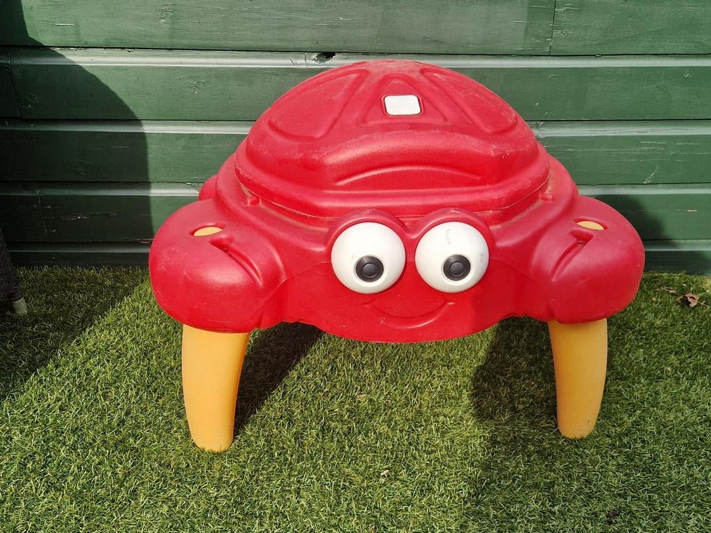 Step2 zandtafel krab, Ophalen