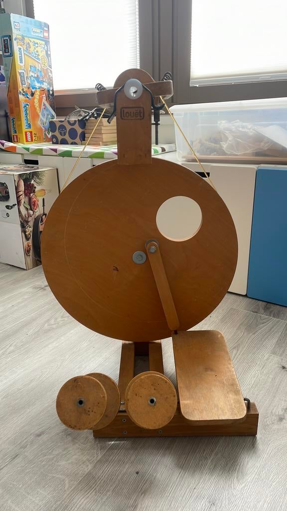 Louet spinnenwiel S10., Hobby en Vrije tijd, Spinnewielen en Spinnen, Ophalen, Gebruikt, Spinnewiel