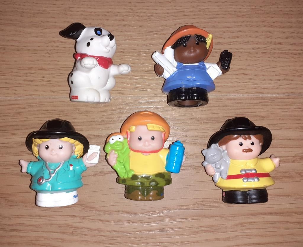 Fisher-Price poppetjes set, Ophalen of Verzenden, Gebruikt, Overige typen