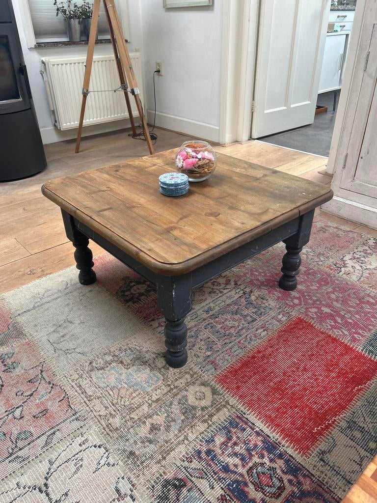 Salontafel 70x70, Gebruikt, Vierkant, Minder dan 50 cm, Overige houtsoorten