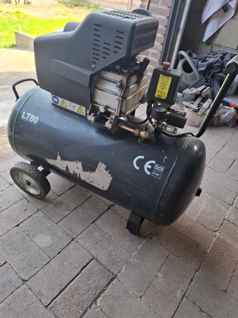 80 ltr compressor, 25 tot 100 liter, Ophalen