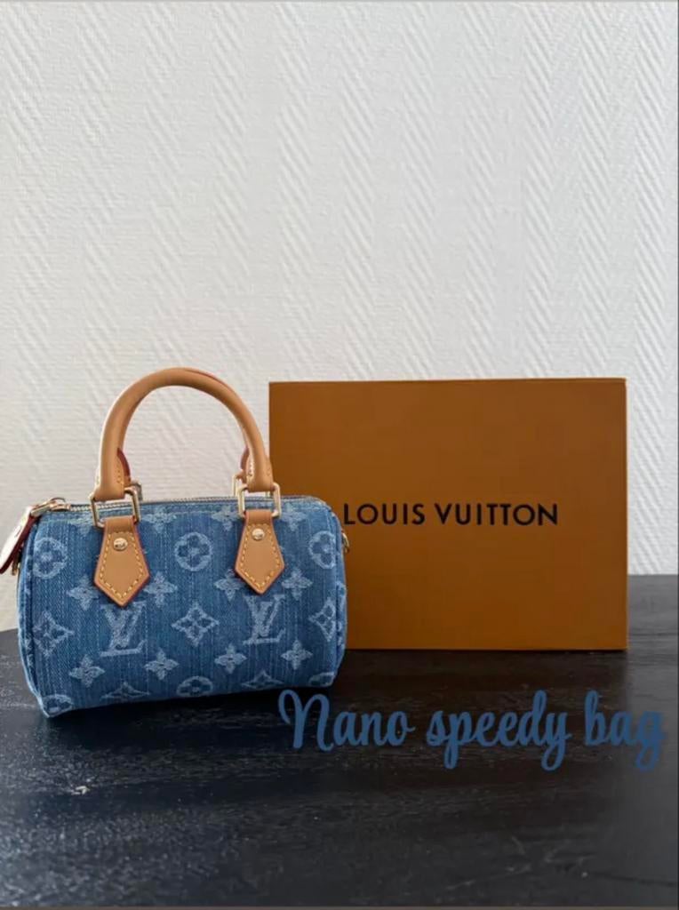 Nano speedy bag, Ophalen of Verzenden, Zo goed als nieuw, Blauw, Handtas