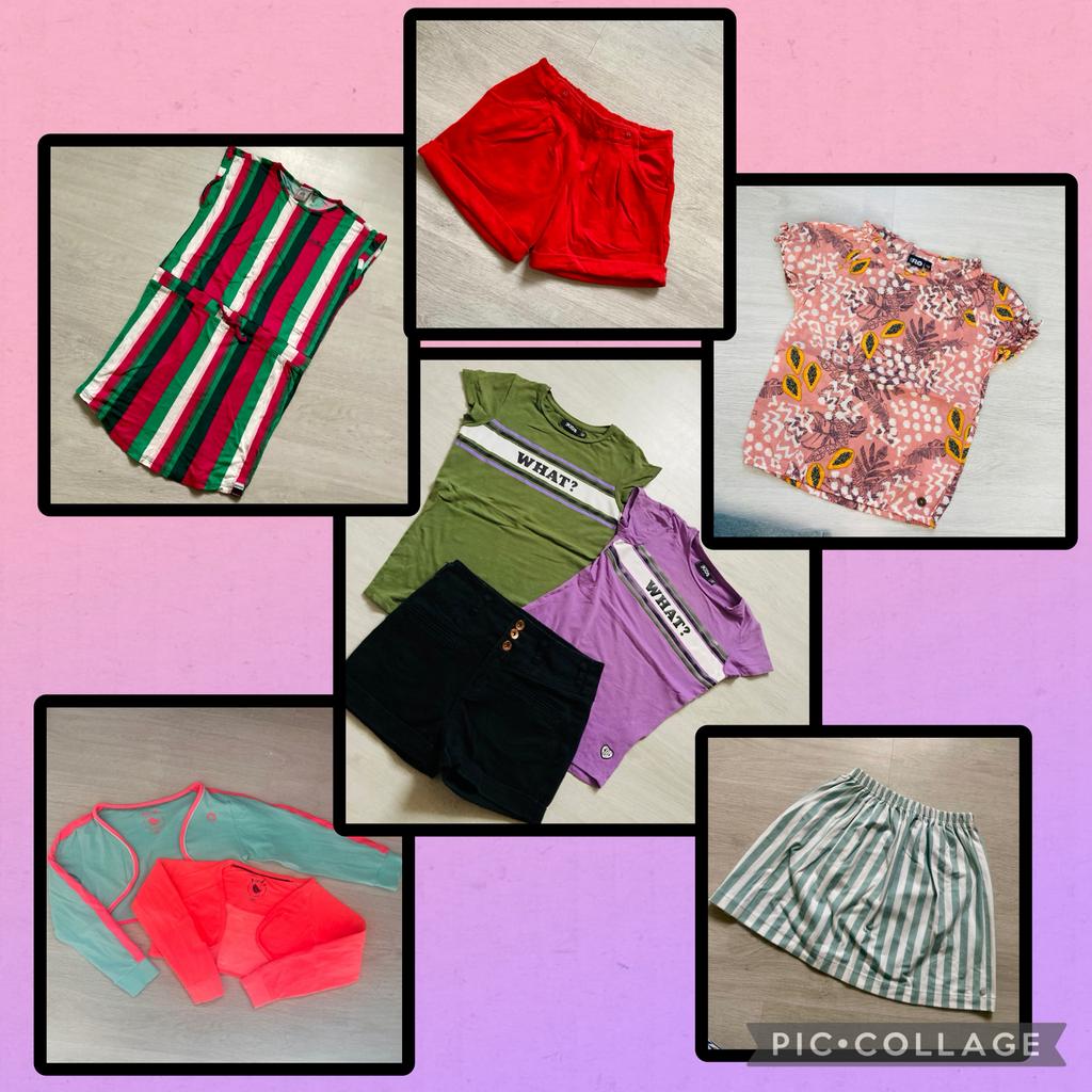 Prachtig pakket zgan zomerkleding maat 140, Ophalen of Verzenden, Zo goed als nieuw, Meisje, Overige typen