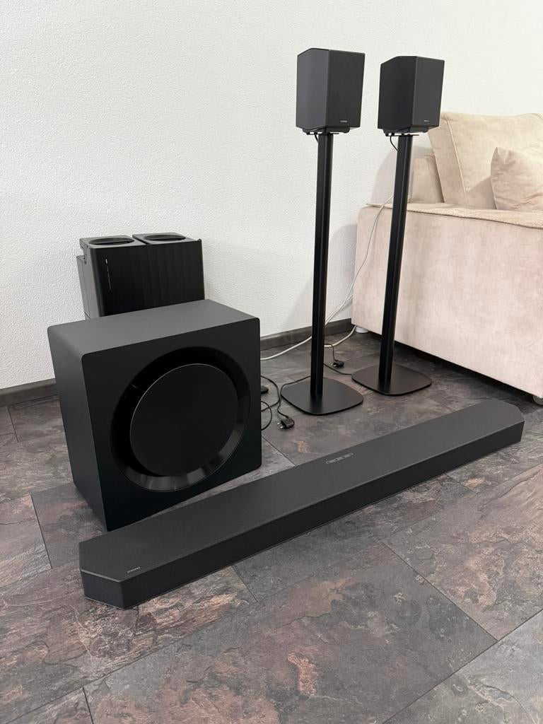 Samsung HW-Q990B Soundbar Compleet met Vebos Standaard, Audio, Tv en Foto, Soundbars, Ophalen, Bluetooth, Zo goed als nieuw