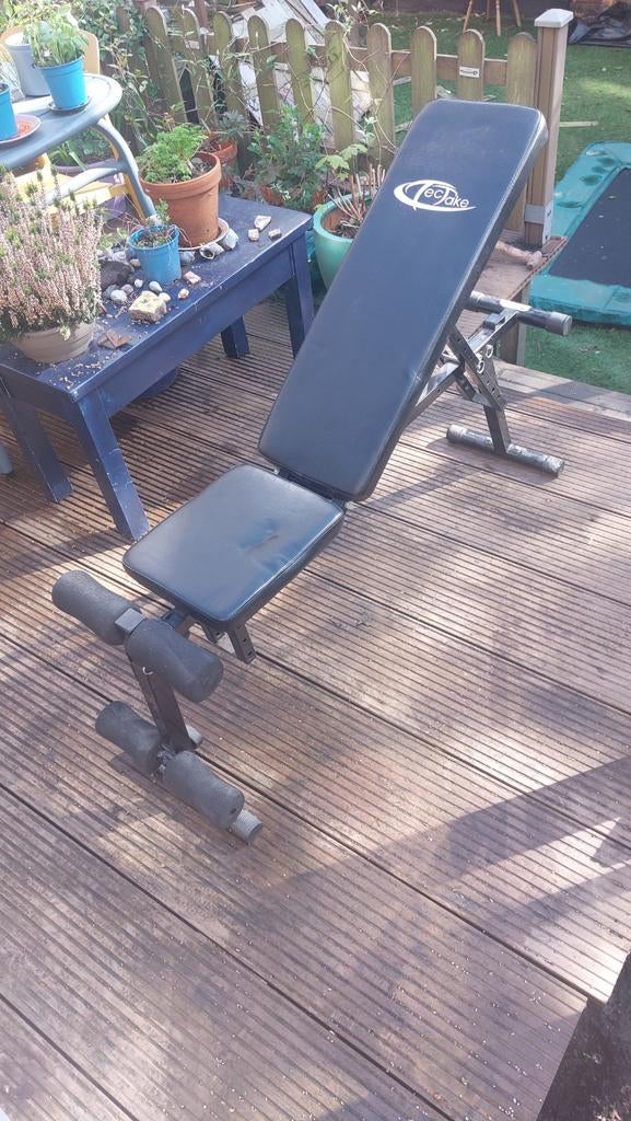 Fitnessbank verstelbaar, Sport en Fitness, Fitnessmaterialen, Ophalen, Fitnessbank