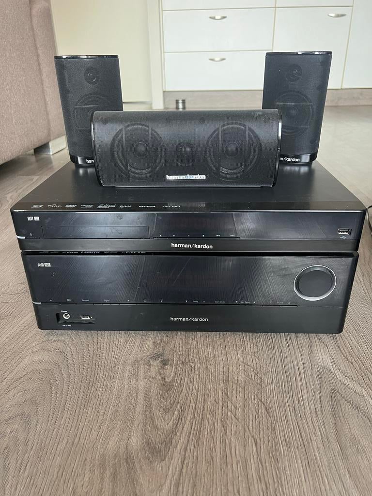 Harman Kardon BDS 870 Home Cinema Set - Zo goed als nieuw, Blu-ray-speler, 70 watt of meer, Zo goed als nieuw, 5.1-systeem