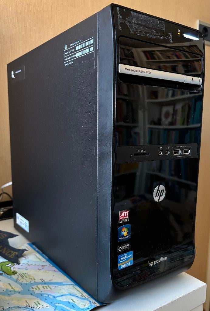 HP Pavilion Mini Tower PC Windows 10, Computers en Software, Desktop Pc's, Ophalen, Gebruikt, HDD, 2 tot 3 Ghz