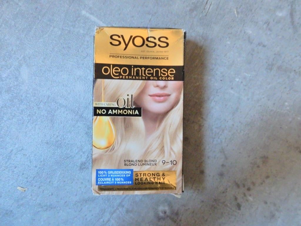 Syoss Oleo Intense 9-10 Stralend Blond haarverf, Ophalen of Verzenden, Nieuw