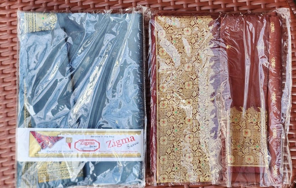 Zigma Saree Indian Dress, Ophalen of Verzenden, Nieuw, Onder de knie