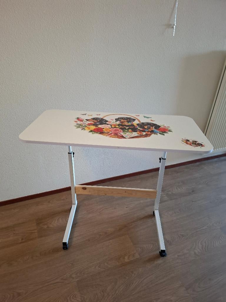 Mobiele Bureau - Laptop bijzettafel, Ophalen, Gebruikt
