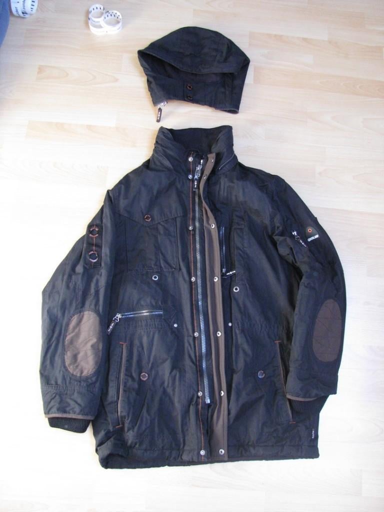 z.g.a.n. mooie warme heren winter jas, Ophalen of Verzenden, Zo goed als nieuw, Maat 56/58 (XL), Zwart