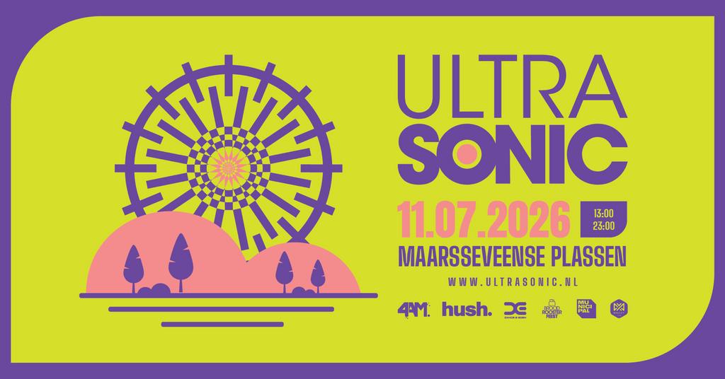 4 Tickets Ultrasonic Festival 2026, Drie personen of meer