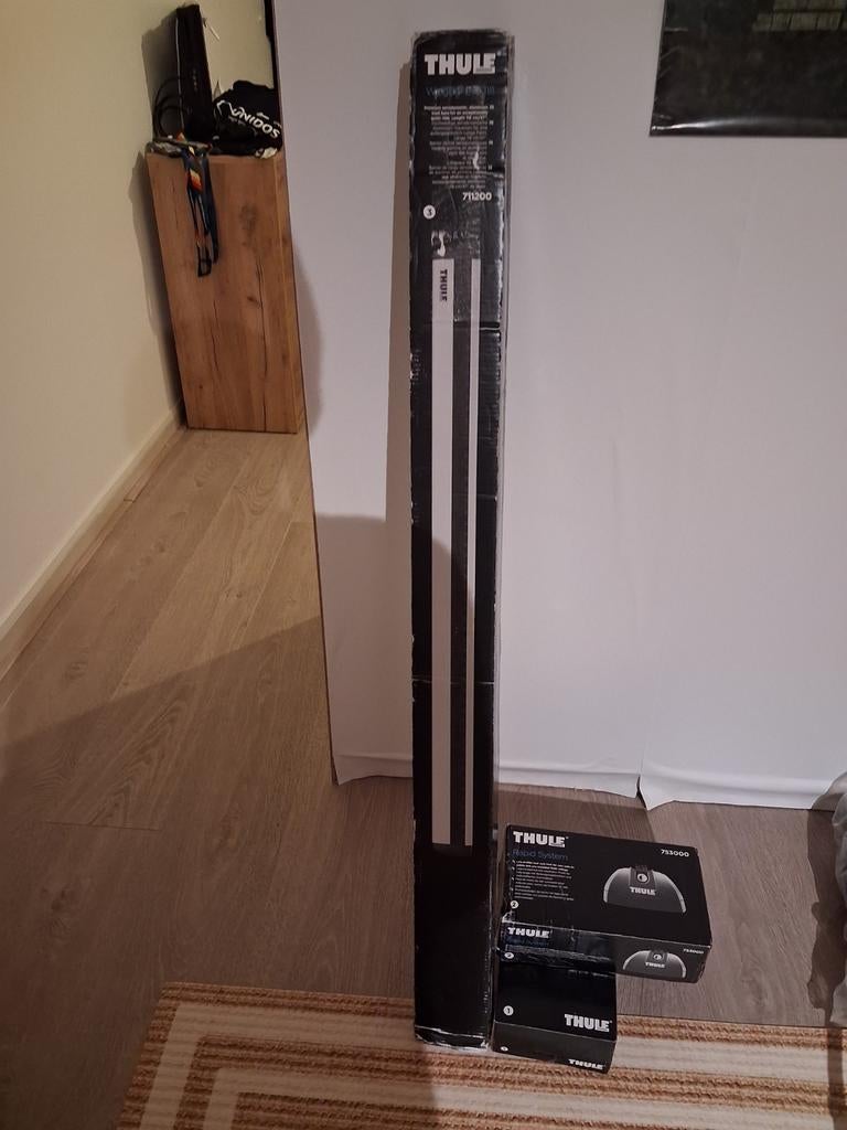 Thule dakdragerset met Wingbar Evo en Rapid System, Auto diversen, Dakdragers, Ophalen