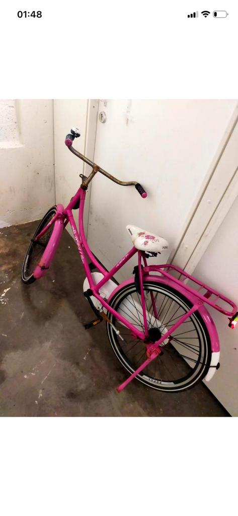 Meisjesfiets, Ophalen, Zo goed als nieuw