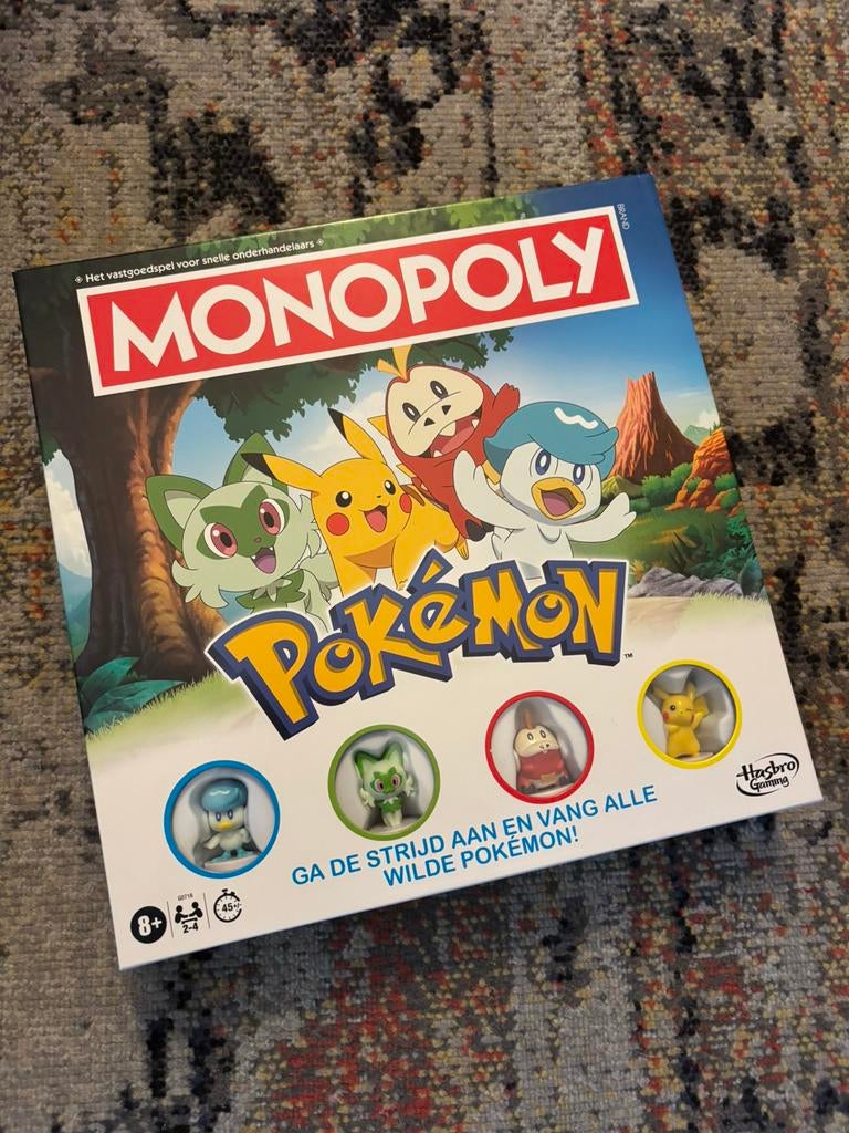 Pokemon Monopoly nieuw, Hobby en Vrije tijd, Gezelschapsspellen | Bordspellen, Ophalen of Verzenden, Nieuw