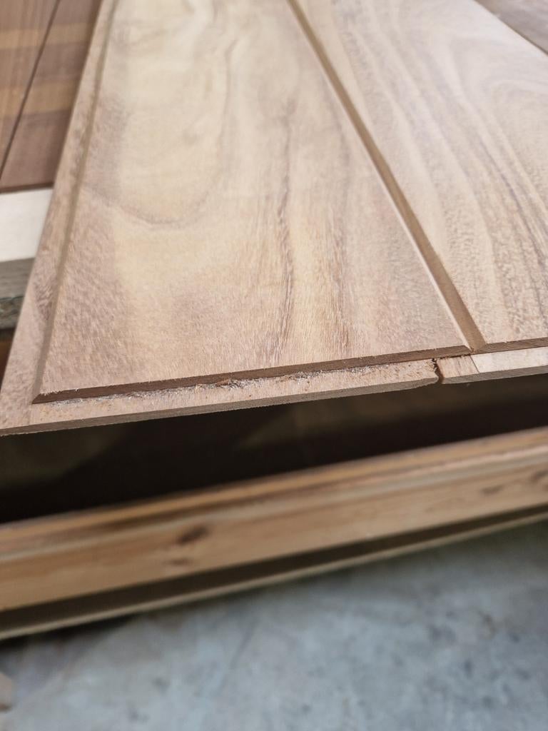 Afrormosia planchet, Ophalen, Minder dan 25 mm, Nieuw, Plank